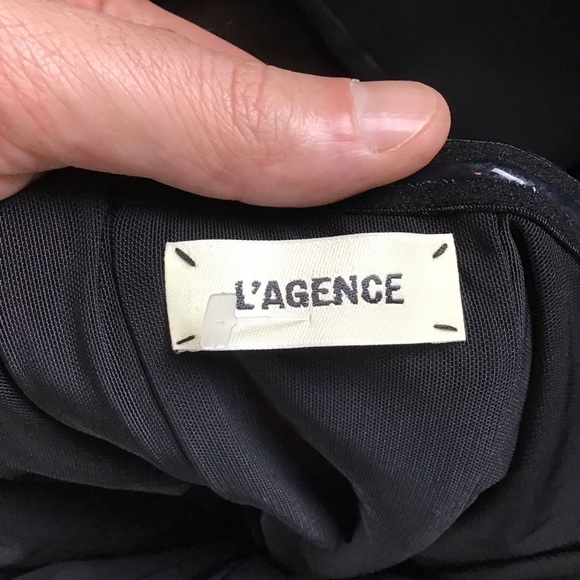 L’agence Dress Satin Strapless Corset Gown - Picture 5 of 5